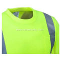 Men's Yellow High Visibility Work Shirt